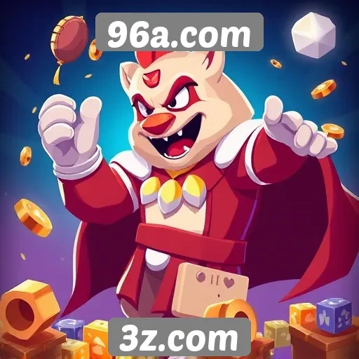 Variedade de jogos disponíveis em 96a.com